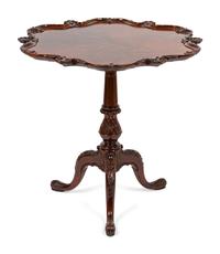 A George III Style Mahogany Tea Table