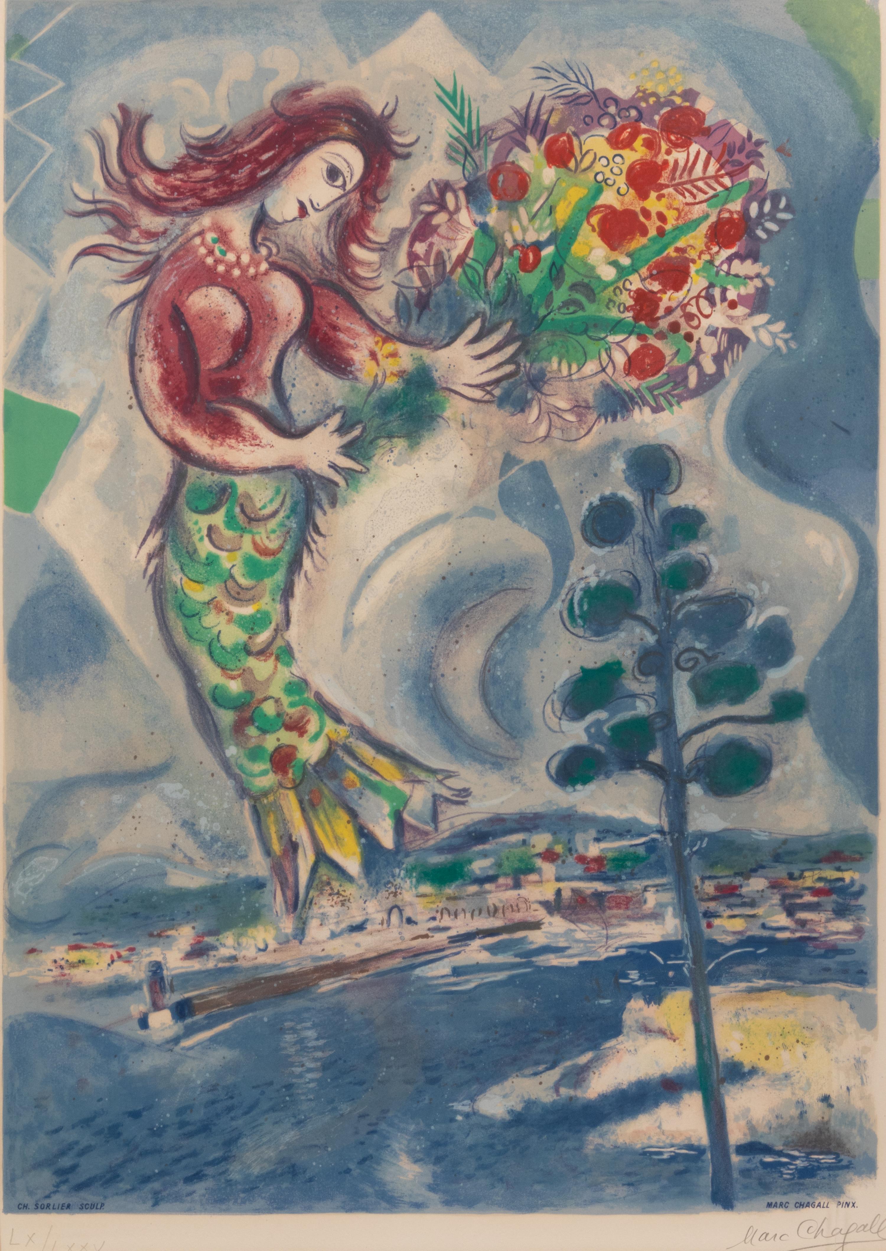 Sirène au Pine (Siren with Pine), ( from Nice & the Côte d'Azur)