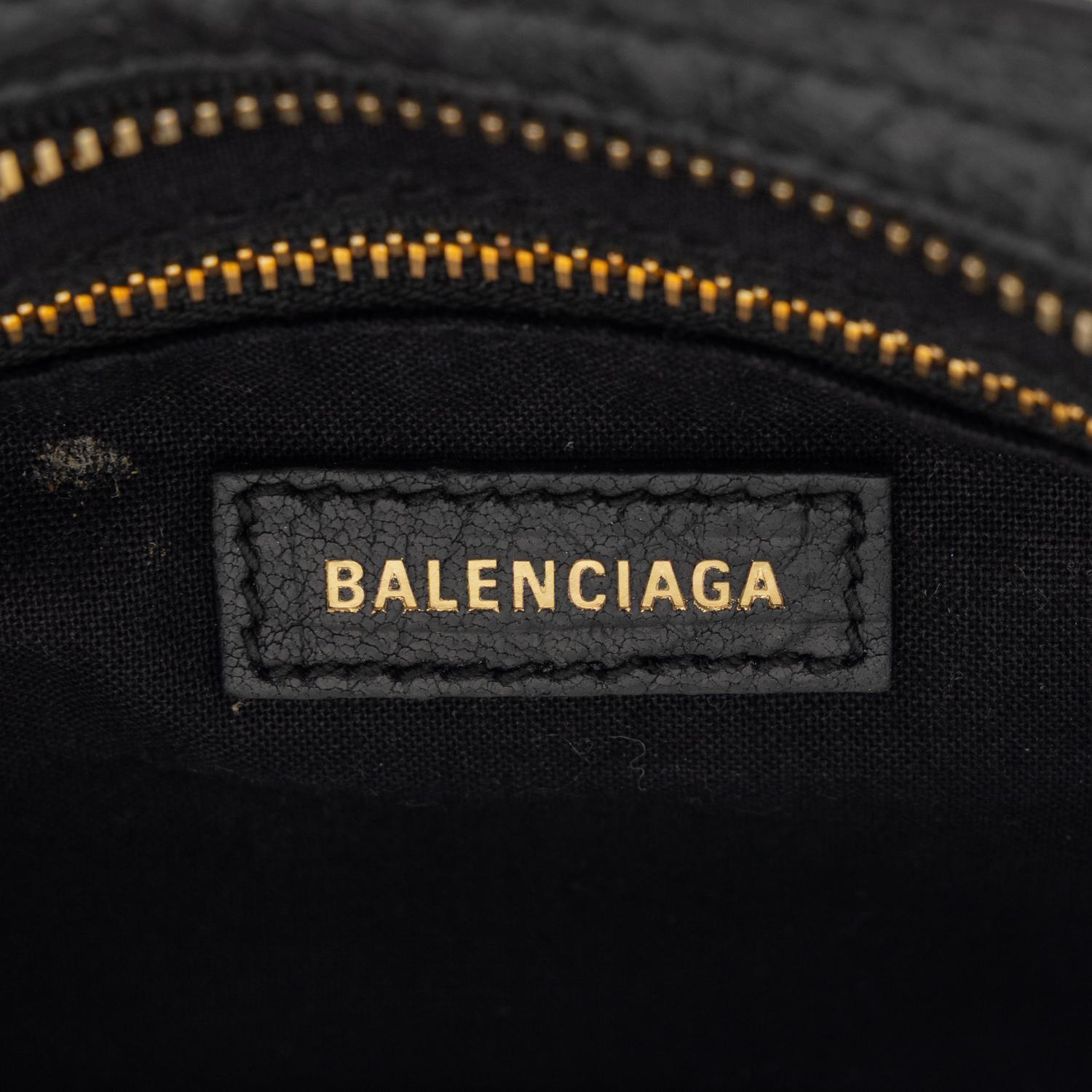 BALENCIAGA, SPIKE STUD MINI CITY BAG & HELLO KITTY WALLET