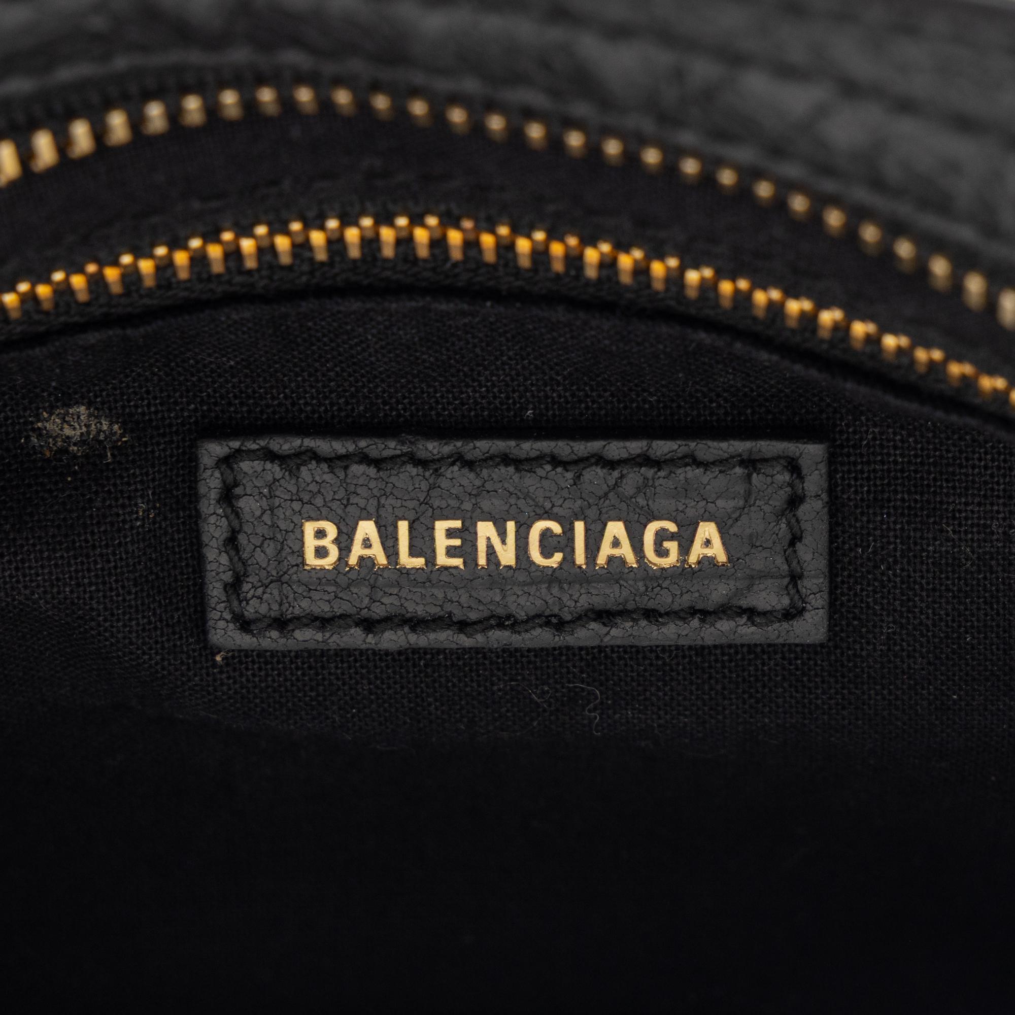 BALENCIAGA, SPIKE STUD MINI CITY BAG & HELLO KITTY WALLET