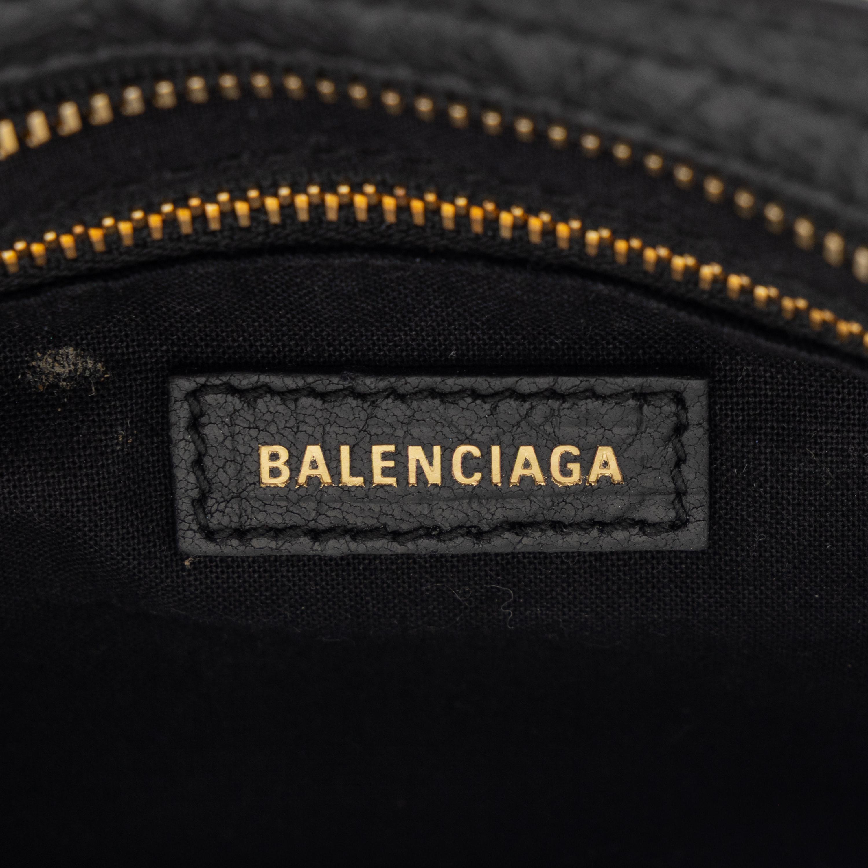 BALENCIAGA, SPIKE STUD MINI CITY BAG & HELLO KITTY WALLET