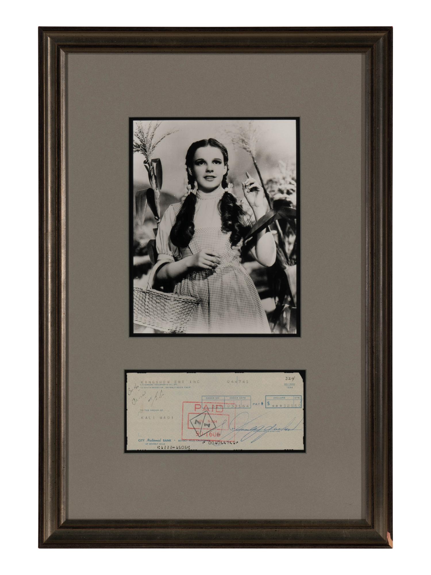[WIZARD OF OZ]. A group of 4 items, including: