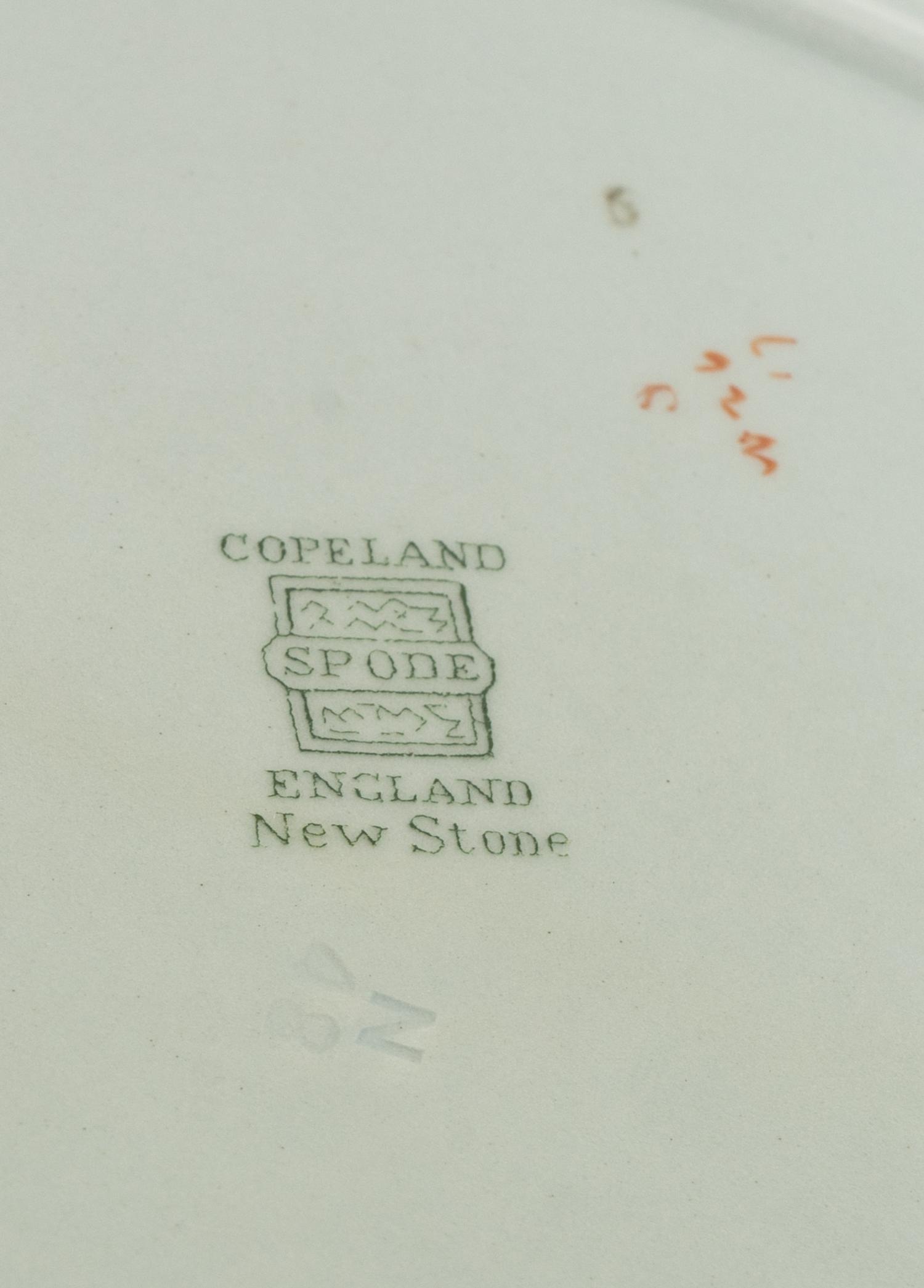 A Copeland Spode New Stone Ironstone Dinner Service