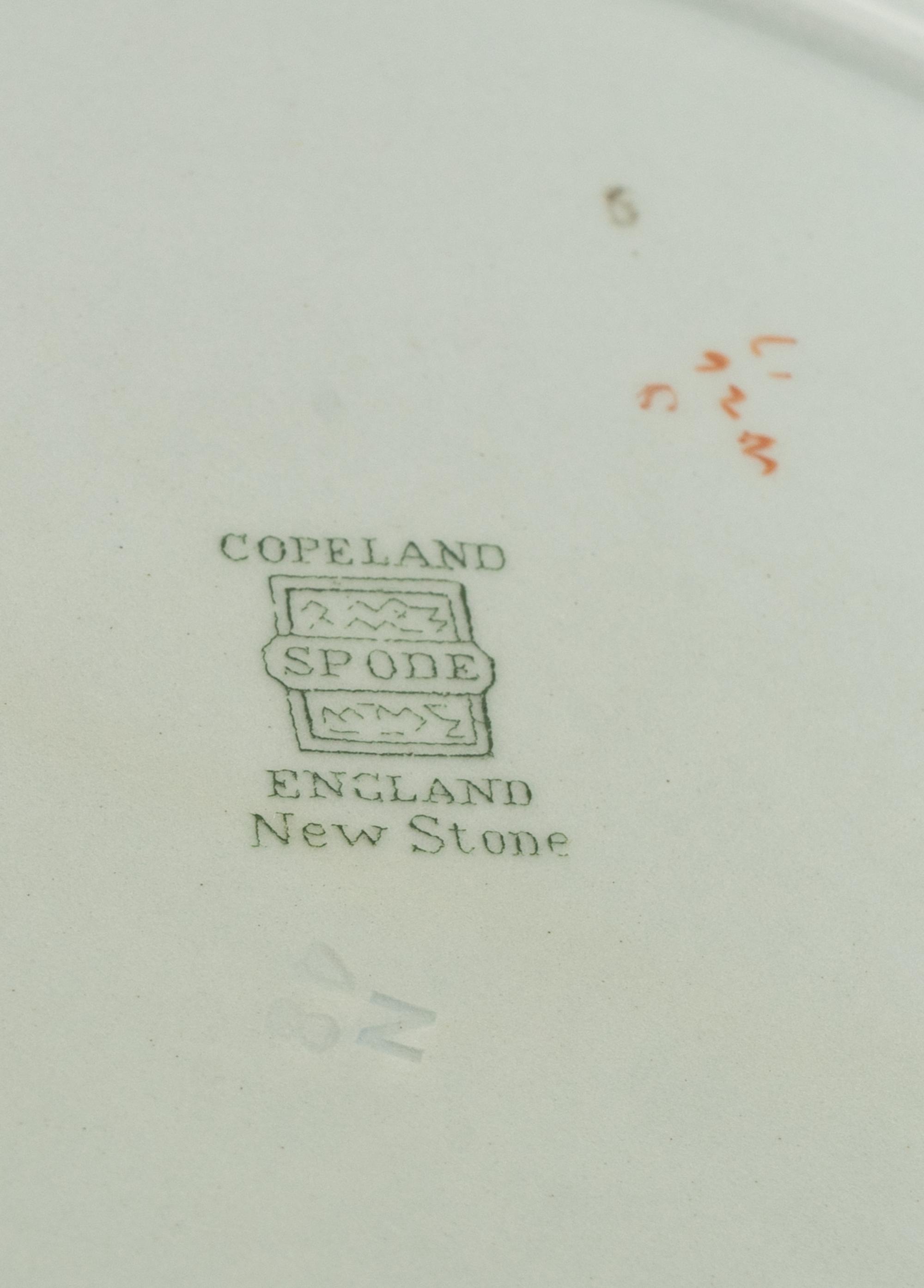 A Copeland Spode New Stone Ironstone Dinner Service