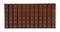 (COLLECTED WORKS) TENNYSON, ALFRED LORD. Works. Boston, (1895). 12 vols. Edition de Grand Luxe.