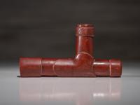 Plains Catlinite Pipe, with Additional Wood Stems