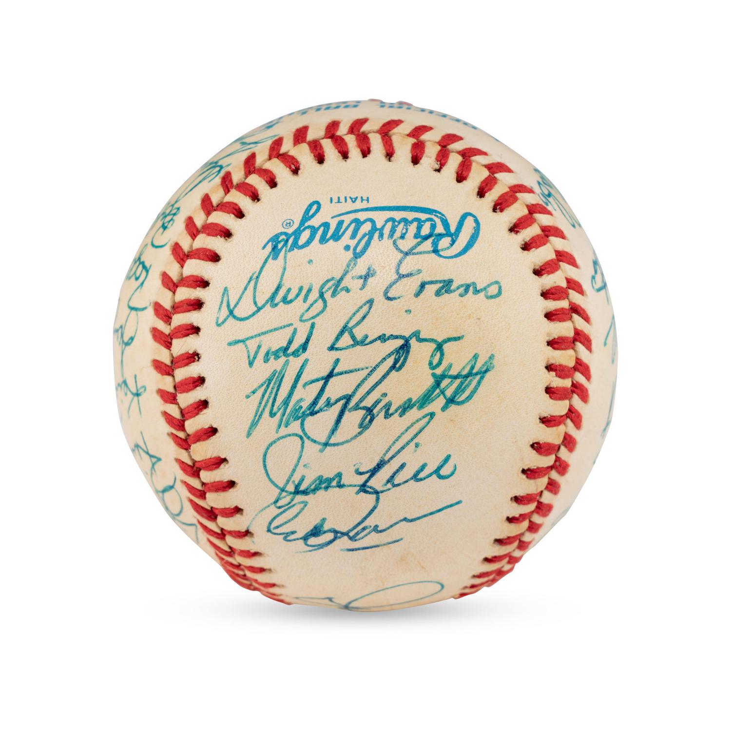 A Large Group of Assorted 1950s-2000s Boston Red Sox Team Signed Autograph Baseballs