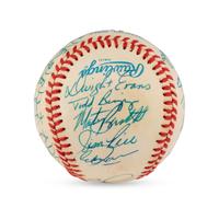 A Large Group of Assorted 1950s-2000s Boston Red Sox Team Signed Autograph Baseballs