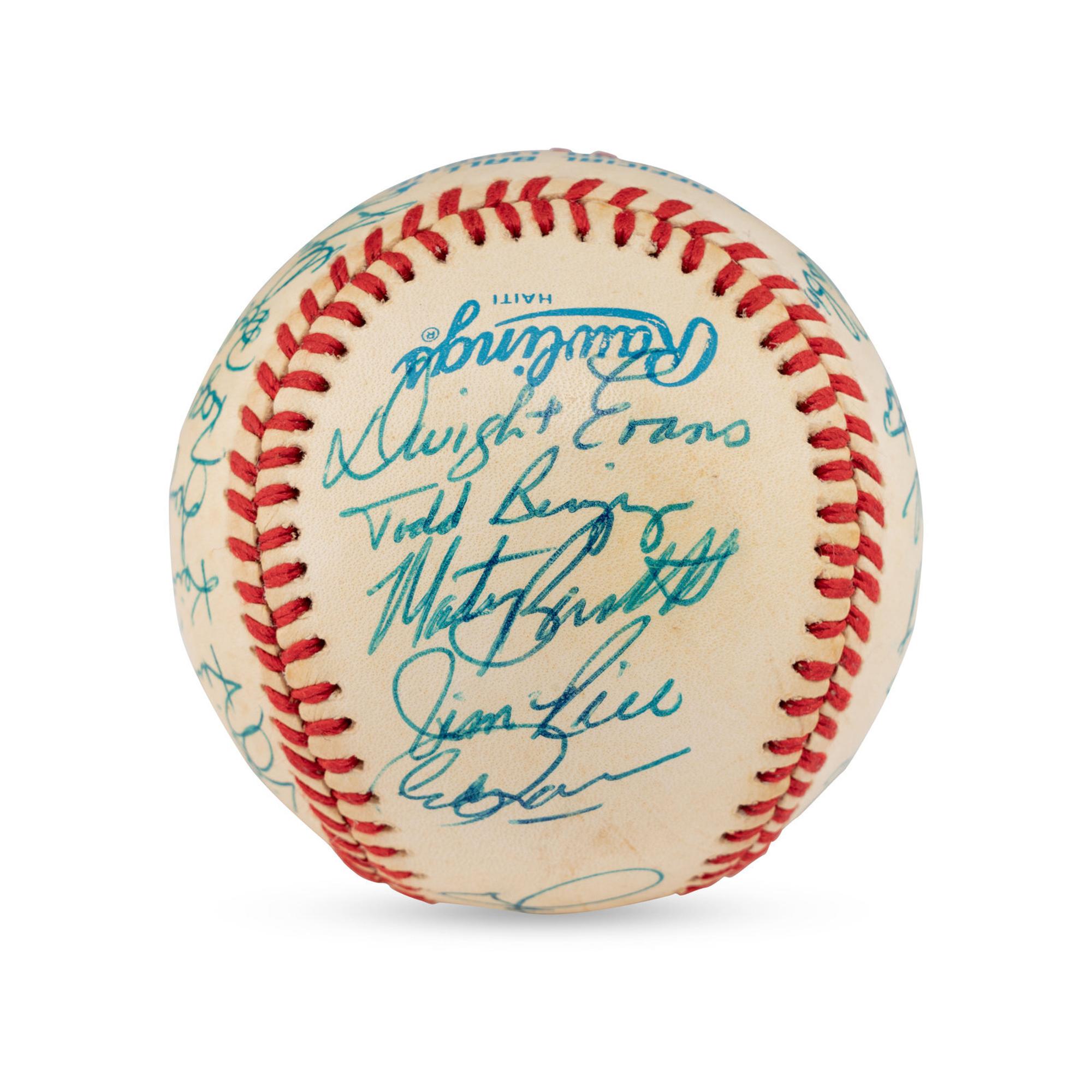 A Large Group of Assorted 1950s-2000s Boston Red Sox Team Signed Autograph Baseballs