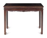 A Chinese Hardwood Altar Table