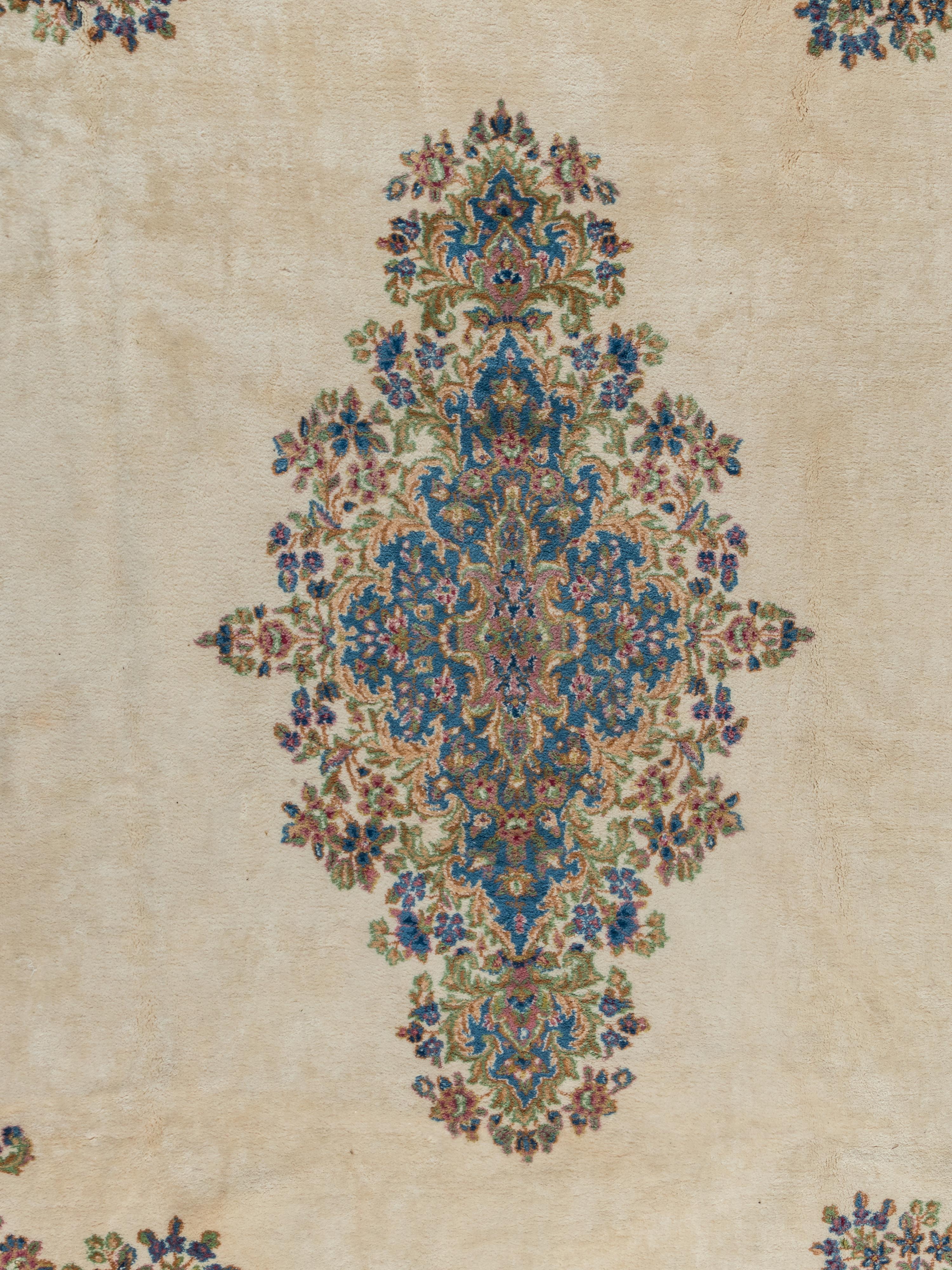 A Kirman Wool Rug