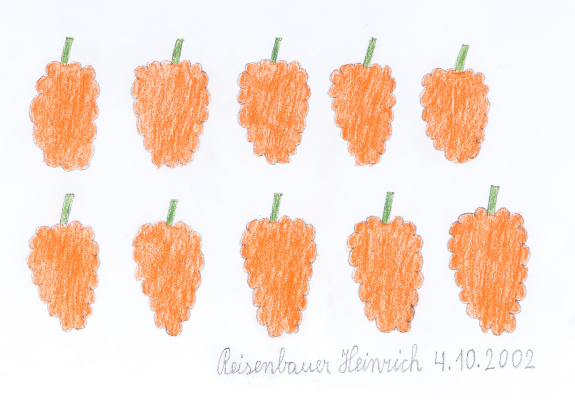Untitled (Ten Raspberries)