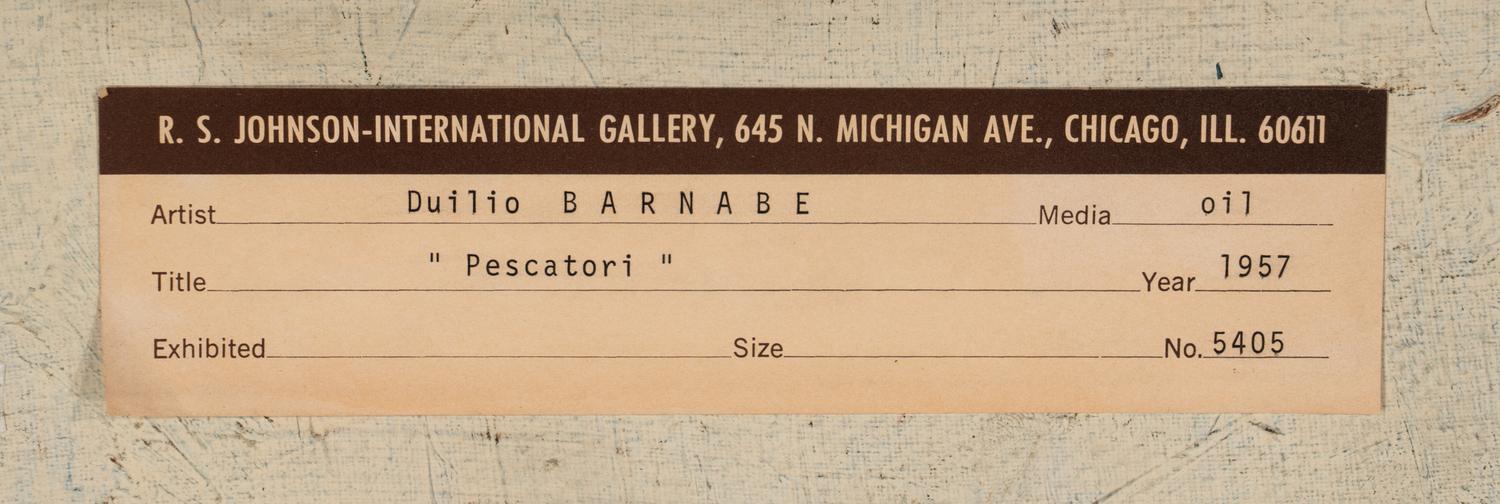 Pescatori , 1957
