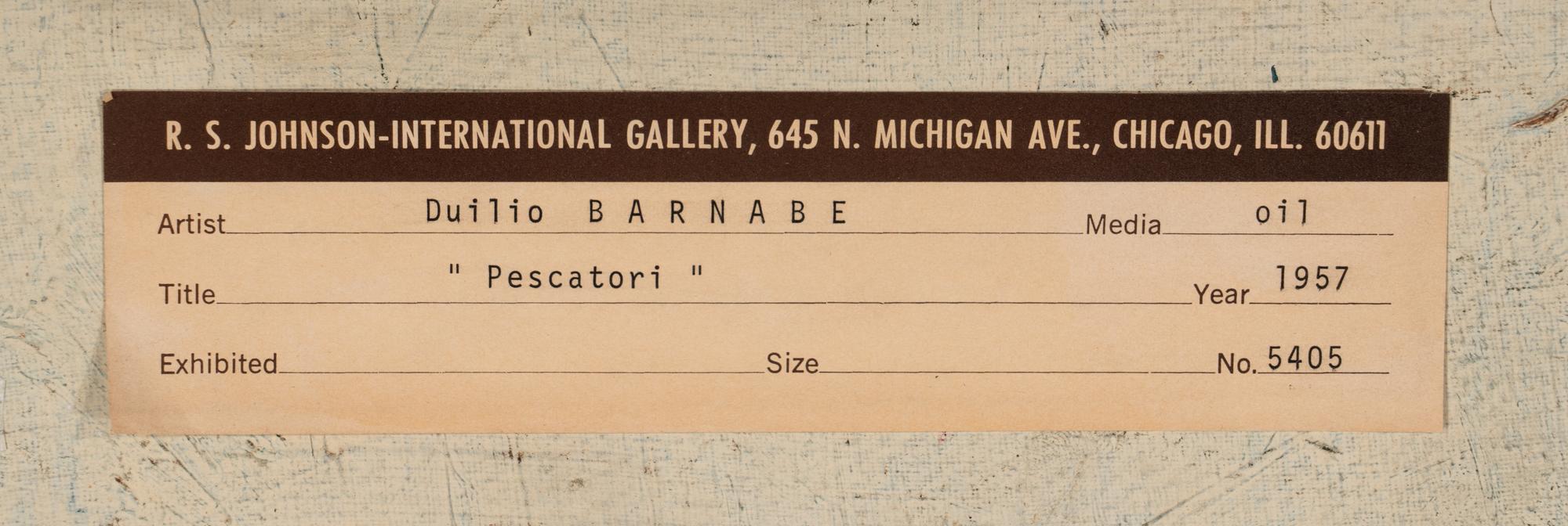 Pescatori , 1957