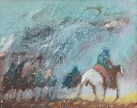 A Day Against Stormy Butte , 1997