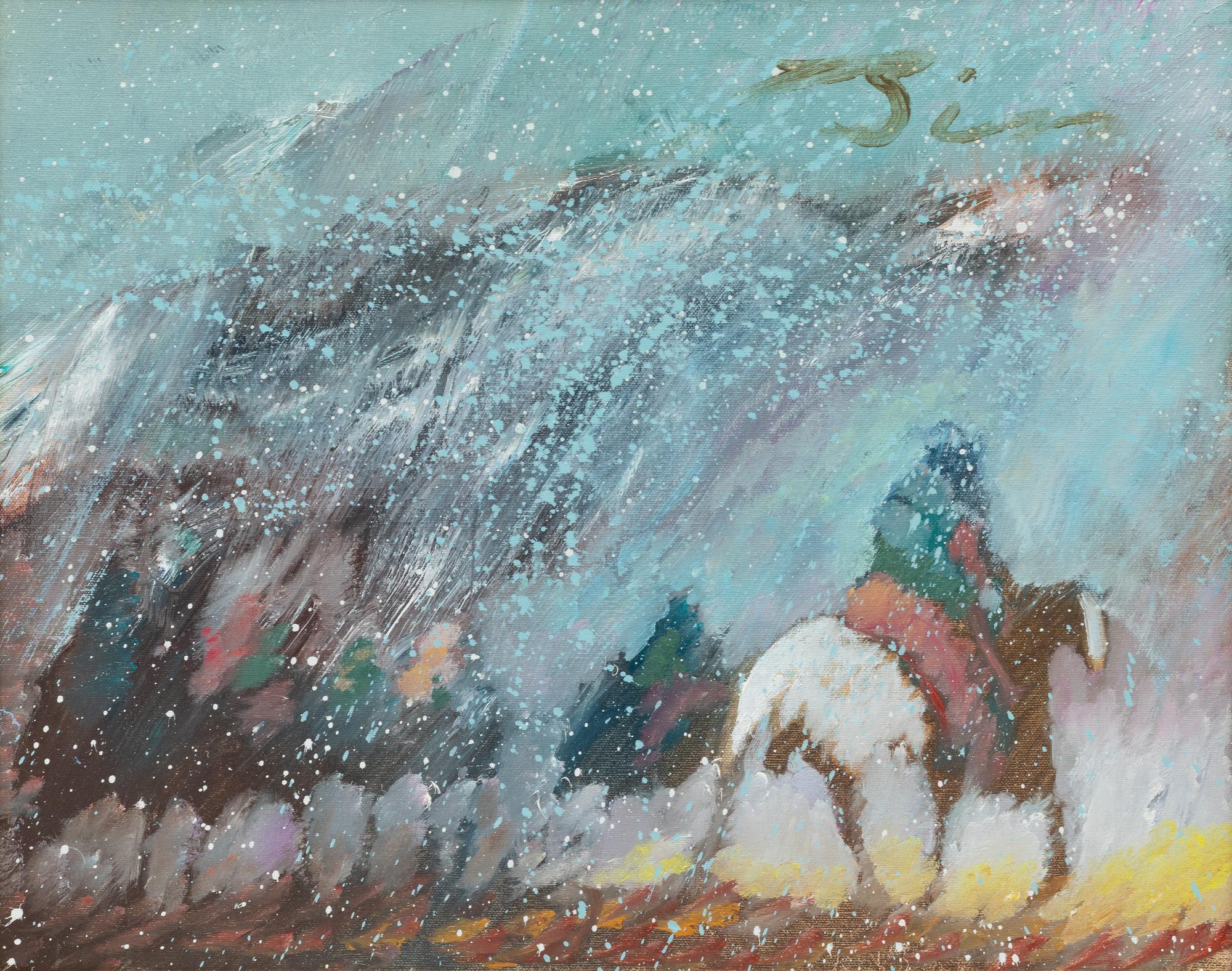 A Day Against Stormy Butte , 1997