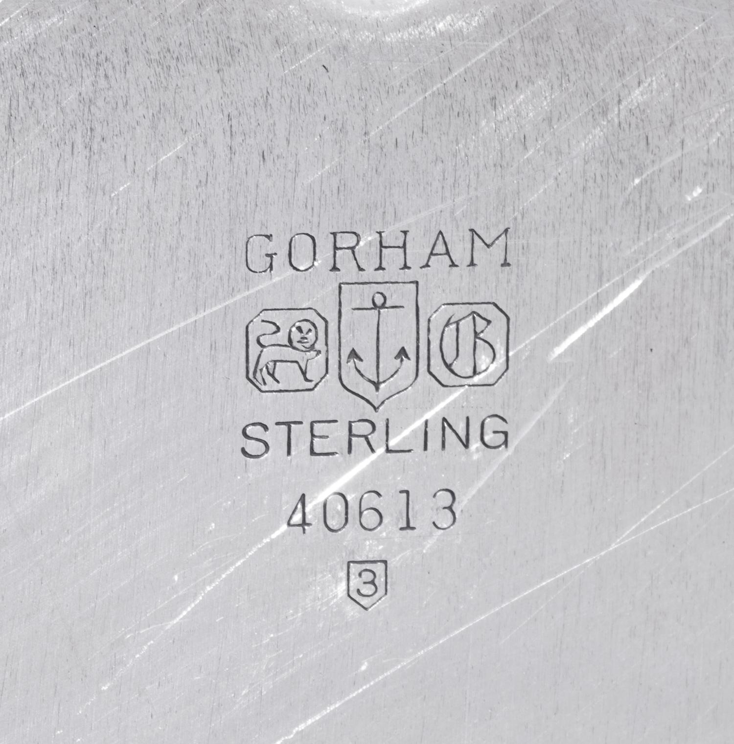 Eight American Silver Table Articles