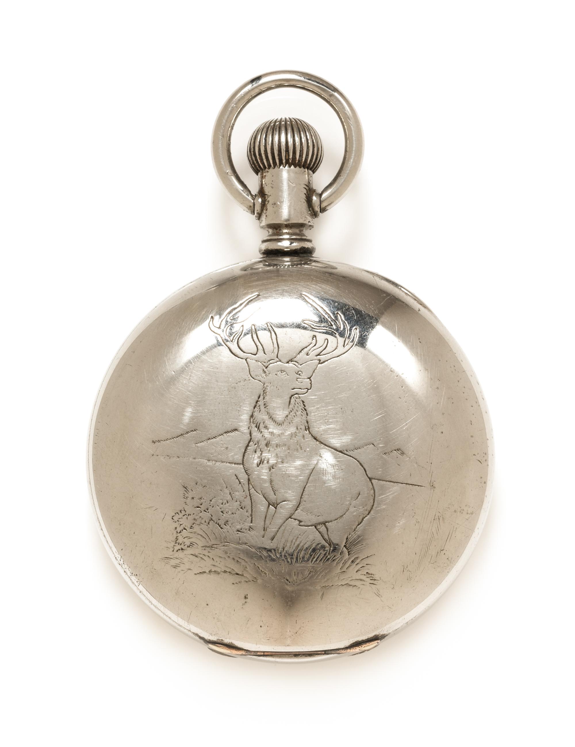 A Silveroid Open Face Pocket Watch, Illinois, Circa 1907, 110.60 dwts.