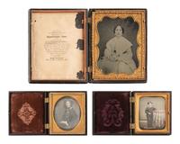 [EARLY PHOTOGRAPHY]. 21 assorted Union cases, some containing images.