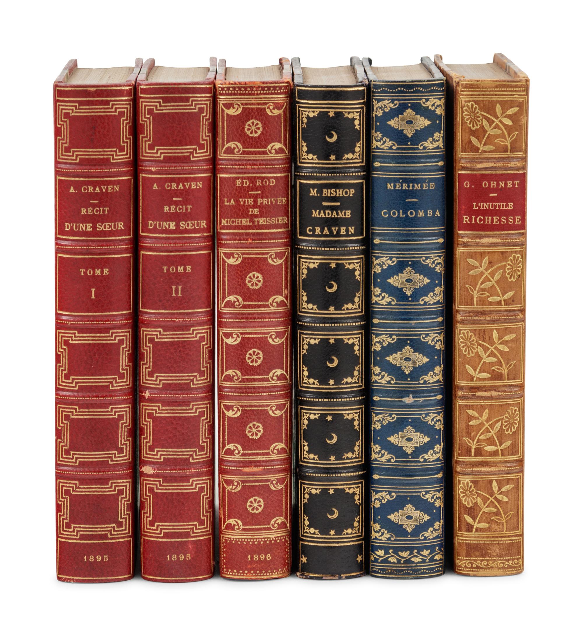 [BINDINGS]. A group of 13 works in 26 volumes, including: