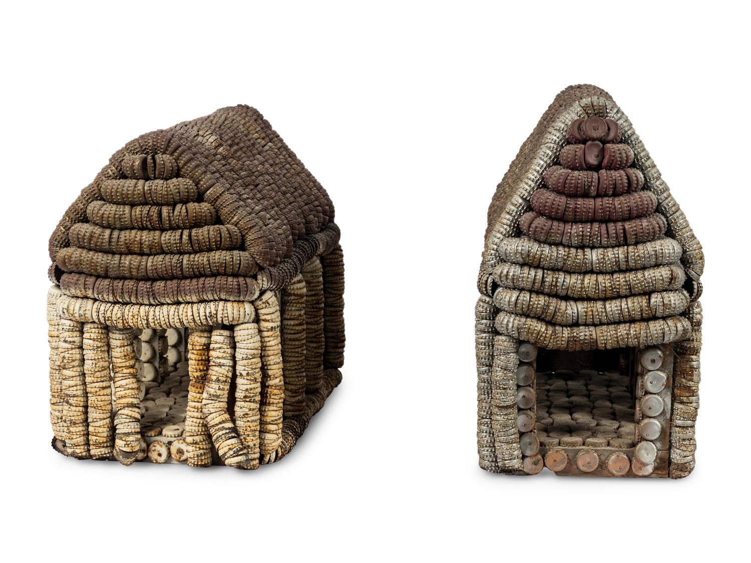 Four Bottle Cap Structures
