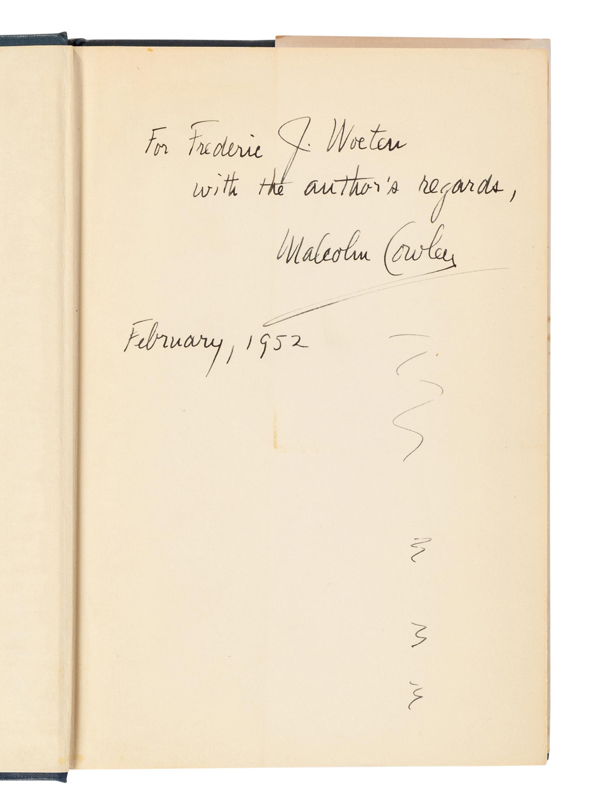 [LITERATURE -- 20th CENTURY]. A group of 20 works, MOST FIRST EDITIONS, comprising: