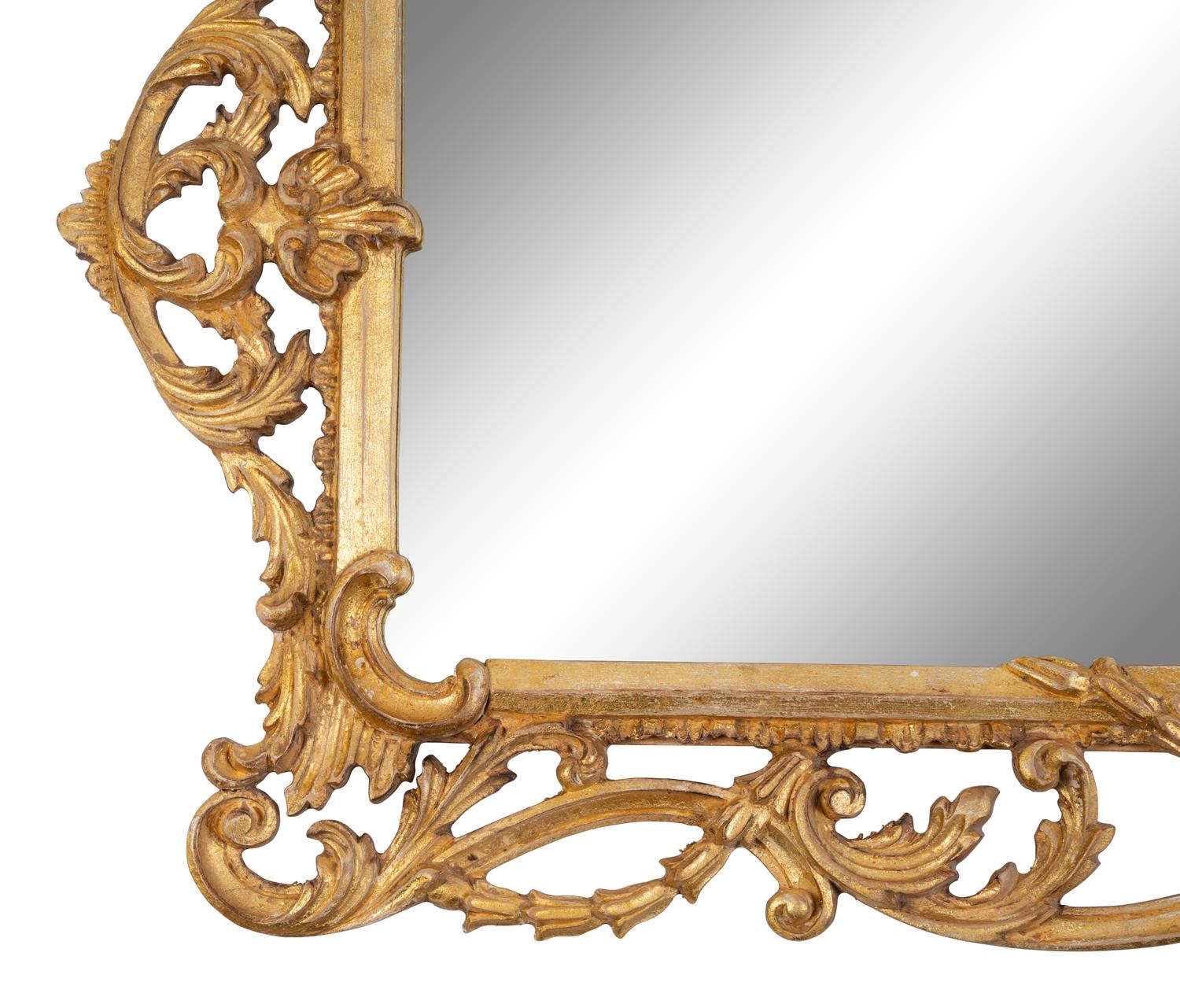A George II Style Giltwood Mirror