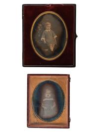 [EARLY PHOTOGRAPHY]. A group of 21 daguerreotypes of children of varying ages, incl. toddlers and teenagers.