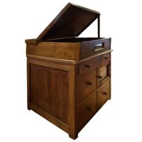 A Wooden Shop Cabinet 35" W x 31" D x 40" H — Italy, Circa 1900