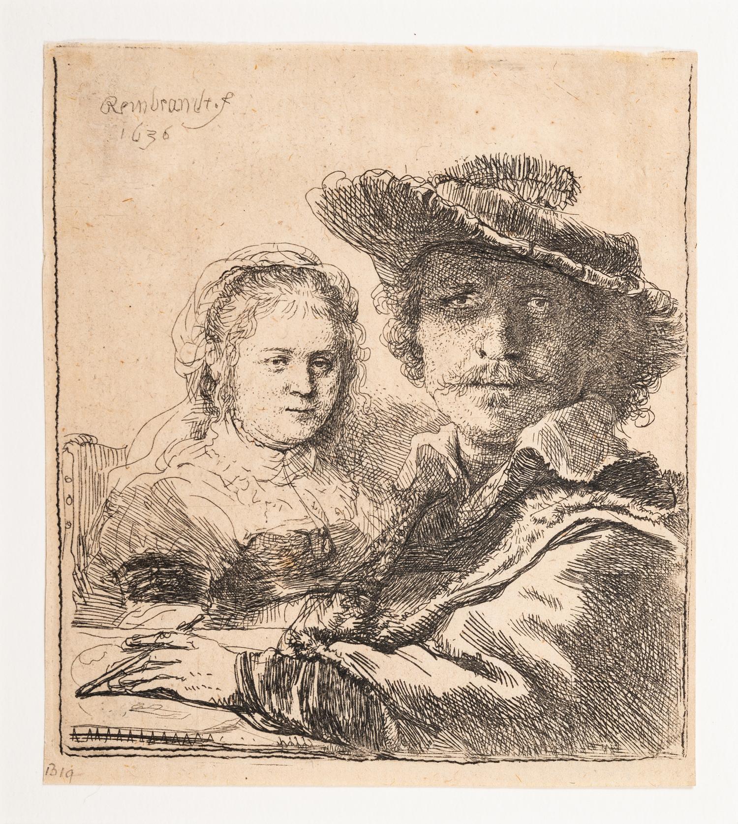 Self Portrait with Saskia