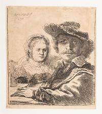 Self Portrait with Saskia