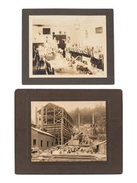 [EARLY PHOTOGRAPHY]. 20 occupational photographs, incl. railroad workers and farmers.