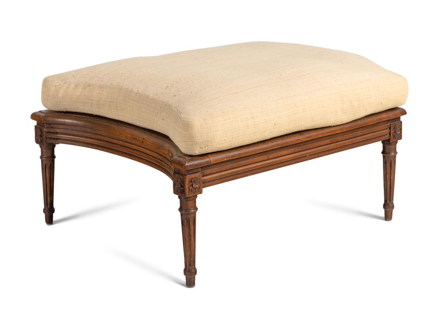 A Louis XVI Style Walnut Duchesse Brisée