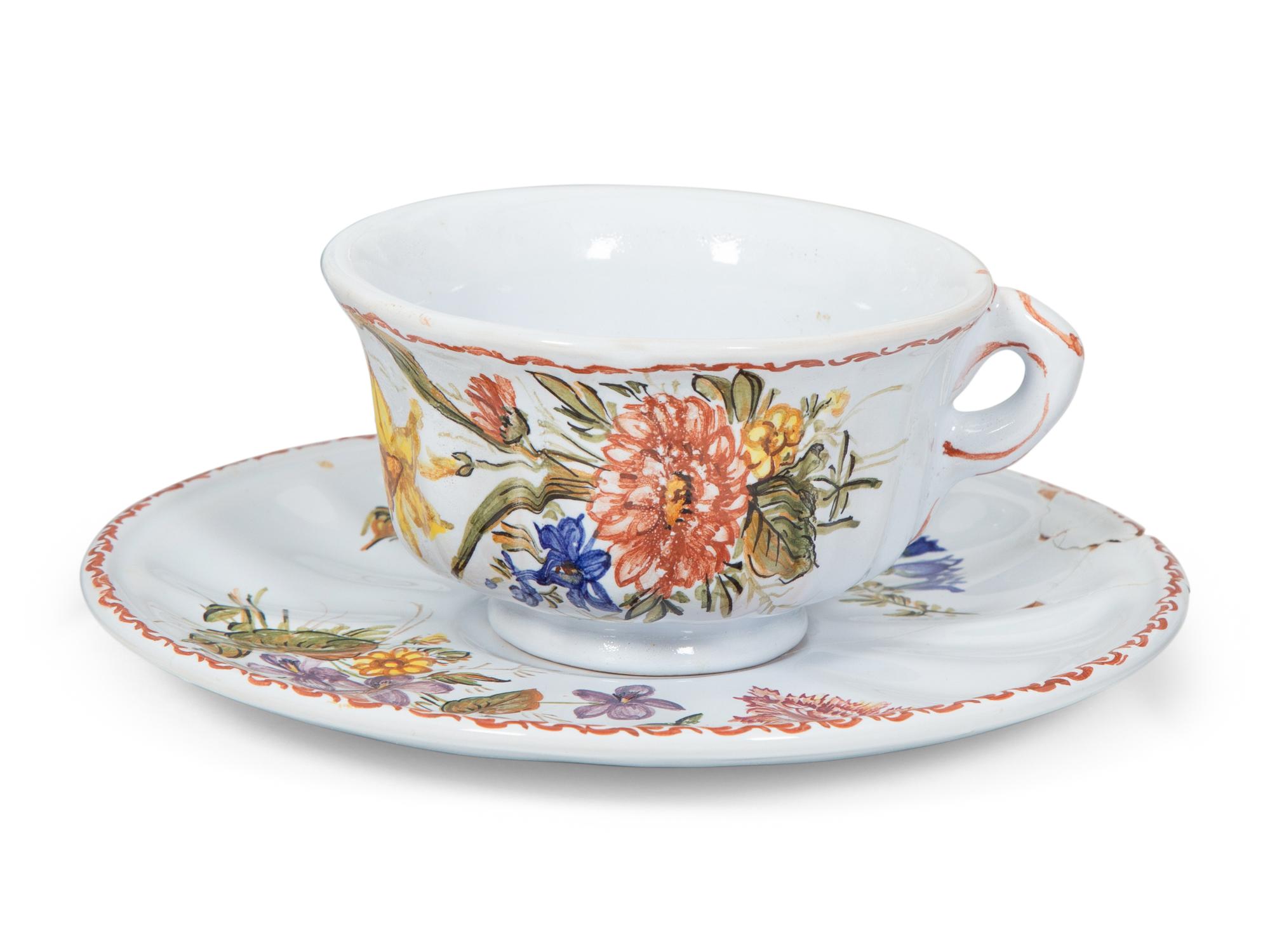 An Italian Ceramic Dinner Service