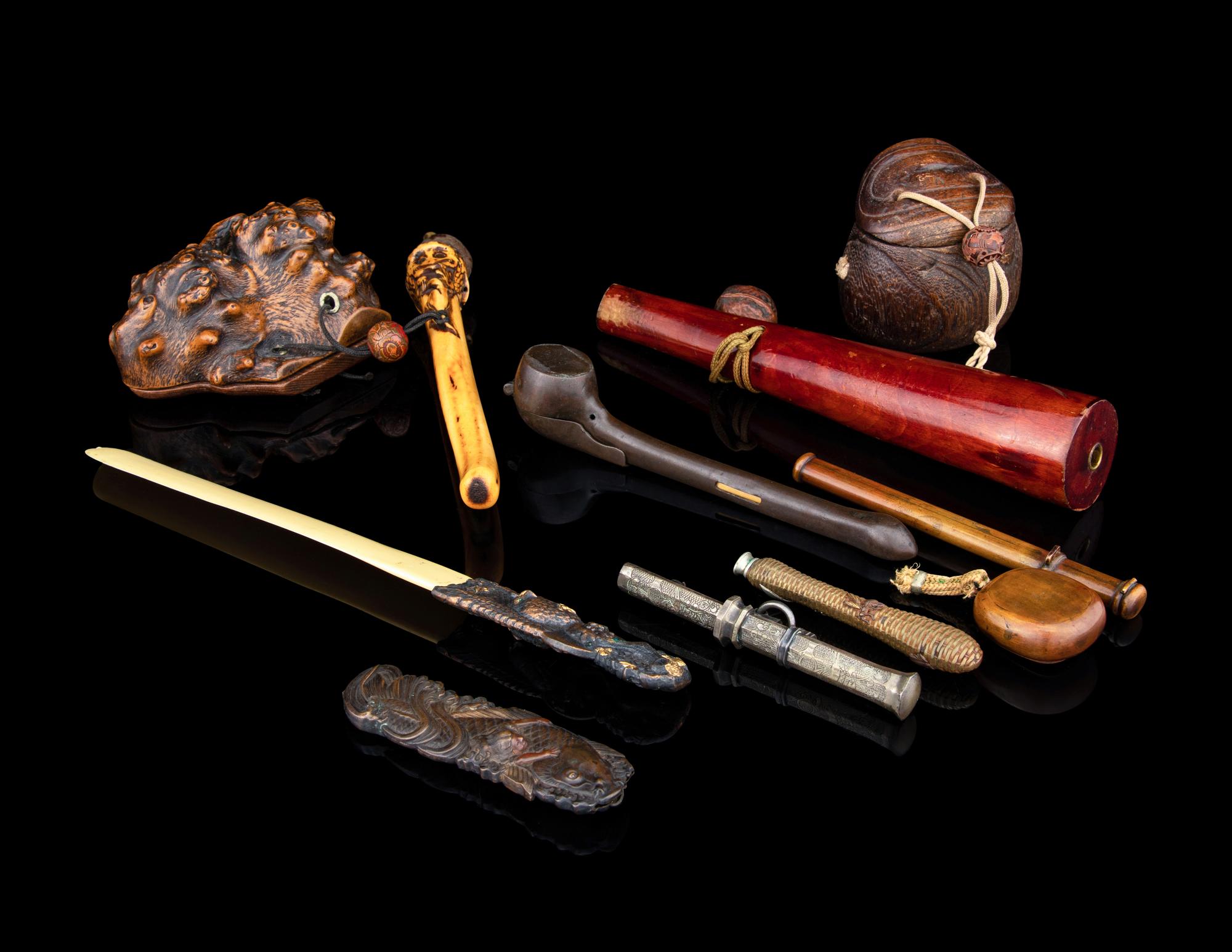 10 Japanese Scholar's Objects