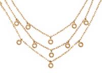 YELLOW GOLD NECKLACE
