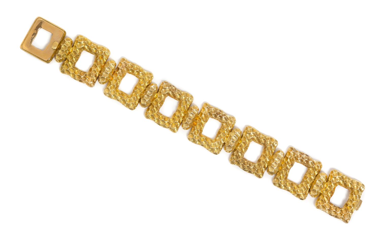 An 18 Karat Yellow Gold Bracelet, Lalaounis, 60.80 dwts.