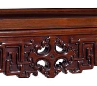 A Carved Hongmu Side Table