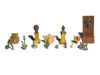 15 Egyptian Wood, Faience, Bronze, and Limestone Items