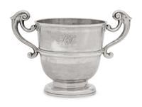 An Irish George I Silver Loving Cup