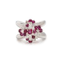 RUBY AND DIAMOND RING