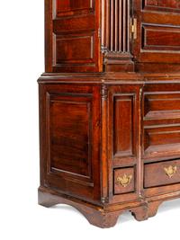 A George III Oak Linen Press