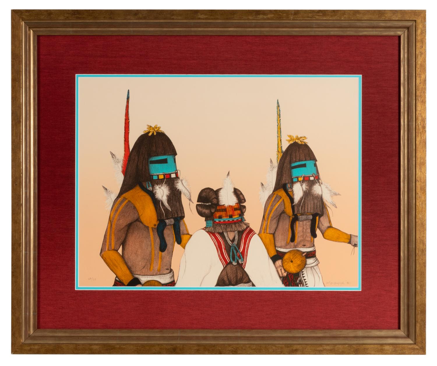 Spirit of the Long Hair Kachinas, Edition 63/75