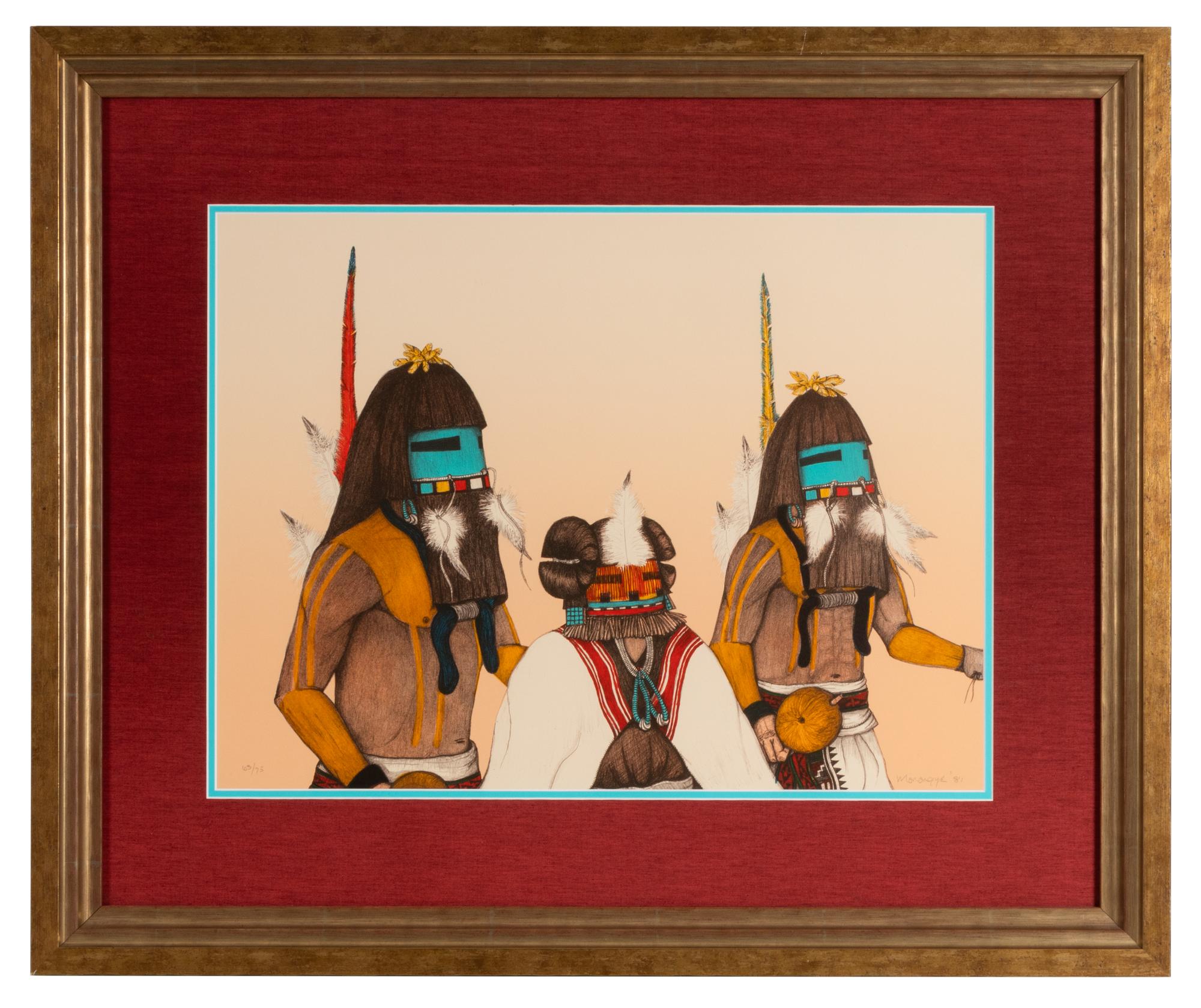 Spirit of the Long Hair Kachinas, Edition 63/75