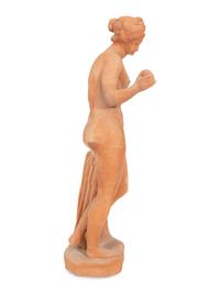 A Terracotta Figure of Venus with an Apple