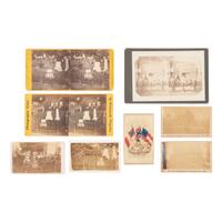 [Civil War] Eight Carte de Visites and Stereoviews of Confederate Landmarks