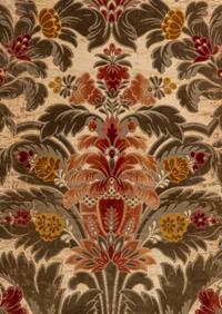 A Pair of Italian Silk Velvet Panels
