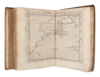 [MAPS & ATLASES]. PTOLOMAEUS, Claudius. La geografia...gi tradotta di greco in italiano da Giero. Ruscelli: & hora...da Gio. Malombra ricorretta [ Espositioni...di Girolamo Ruscelli sopra tutta la Geografia di Tolomeo...Discorso di Gioseppe Moleto ]. Venice: Giordano Ziletti, 1574-73.