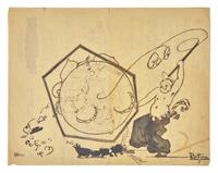 [Black Sun Press] Brown, Bob. 1450-1950, With An Autograph and Illustrated Letter