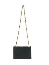 Chanel Black Suede Mini Flap Bag